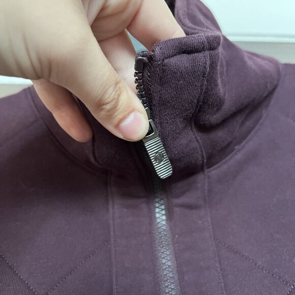 Lululemon Forever Warm Reversible Purple Jacket - Picture 7 of 8